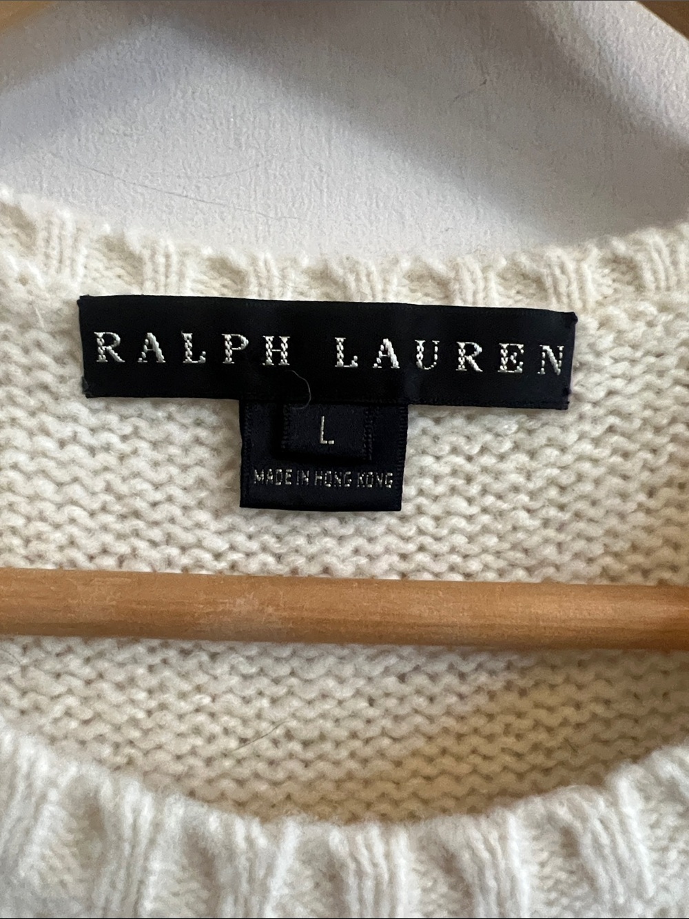 Vintage Ralph Lauren Black Label Cashmere Blend Vest - Picture 5 of 6